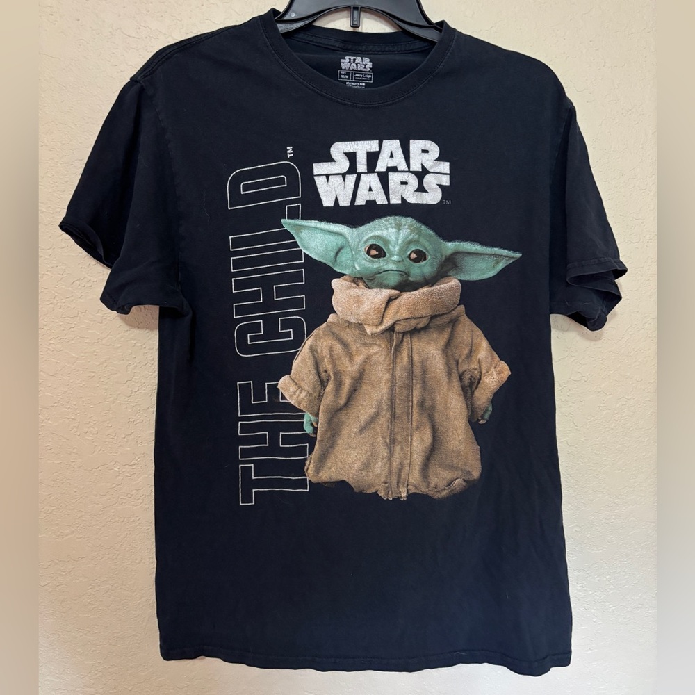 Star Wars Baby Yoda The Child T-Shirt Mens Medium Cotton